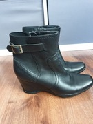 Botki skórzane rozm.38