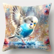 Poszewka na poduszkę z Papugami