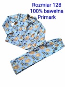Piżamka dla chłopca rozmiar 128 Bluey bawełna 