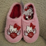 Różowe Damskie Kapcie Hello Kitty r40/41