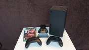 Xbox Series X 1Tb z napędem+2 pady+ładowarka do padów+3 gry+UBEZPIECZENIE