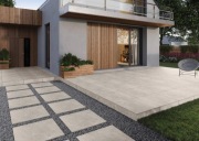 Płyty na tarasy wentylowane, balkony, do ogrodu gat.1 80x80 Tacoma silver