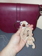 Leniwiec Sid amigurumi handmade 