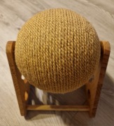 Drapak dla kota w kształcie kuli - rolki