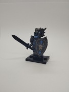 Minifigurka Czarny smok mroczny Rycerz Paladyn Kompatybilna z LEGO