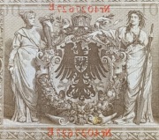 Stary banknot Niemcy 1000 marek 1910 rok 