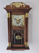 420 Zegar wiszący mechaniczny FMS Mauthe Divina Gong antyk