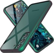 MATEPROX Etui Case do Samsung Galaxy S22 Zielone Przezroczyste