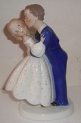 Pocałunek Figurka B&G Kopenhaga Dania wys:19cm stan bdb