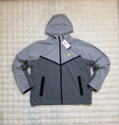 Kurtka Nike Tech Fleece Rozmiar L Nowa Kurtka Wiosenna na zamek Szara