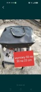 Torby skórzane PRL trzy sztuki