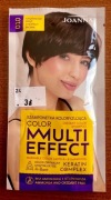 JOANNA Szamponetka koloryzująca MULTI EFFECT 010 KASZTANOWY BRĄZ