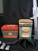 pojemniki kuchenne blaszane stare Rosja Niemcy