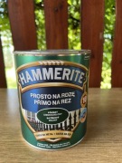 Hammerite farba na rdzę ciemnozielony 5szt.