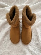 Calando śniegowce ugg like shoes beżowe beige winter boots