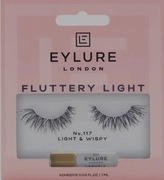 Eylure, sztuczne rzęsy z klejem, Fluttery Light No. 117
