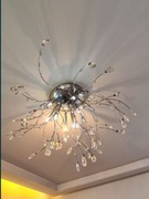 Lampa sufitowa led kryształki 