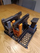 Modułowy stojak na broń krótką 