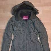 Ciepła kurtka zimowa dłuższa damska M 38 