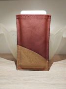 skórzane etui na telefon rękodzieło 