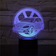 Lampka Led 3D volkswagen