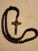 Różaniec Wojownika Maryi paracord 45cm