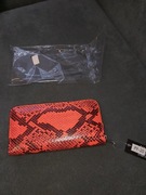 Portfel motyw skóry węża 