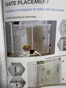 Barierka bramka zabezpieczająca dla dzieci