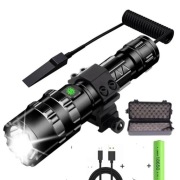 Latarka taktyczna z przyciskiem PTT. Nowa.