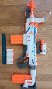 Nerf Modulus Regulator – zestaw, 2 magazynki, akcesoria, stan bardzo dobry