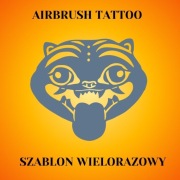 Szablonów do tatuaży Airbrush, facepainting,wielorazowy Demon Hunter Derpy