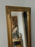 Złote lustro stojące Jysk