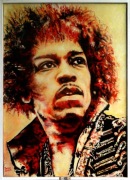 JIMI HENDRIX portret
