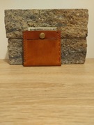 skórzana bilonówka rękodzieło 