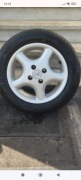 Felgi aluminiowe z oponami letnimi  185/60/14 rozstaw śrub 4/100
