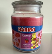 Świeczka zapachowa HARIBO STRAWBERRY HAPPINESS 510g truskawka