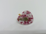 Wisiorek z żywicy epoksydowej "wrzosy" #17