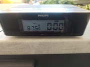 Radio Philips z wyświetlaczem alarmem