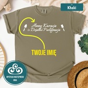 Koszulka na działkę prezent dla niej niego dziecka personalizowana