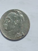 Józef Piłsudski Monety 5 złotowe srebrne 1934 rok