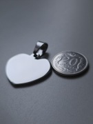 Personalizowane breloki z logo Twojej firmy, INOX, lustro, 20szt.