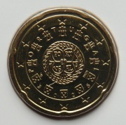 PORTUGALIA  2025 20 CENTÓW UNC !!!!!!!!!!