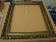 Stara rama do obrazu zdobiona 75 cm x 65,5