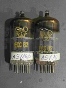 Para ECC82 12AU7 "RFT" DDR  - NOS