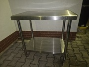 Stół gastronomiczny 100cm stal nierdzewna 
