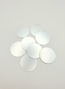 Małe mini okrągłe lusterka kieszonkowe naklejki samoprzylepne kółko lustro