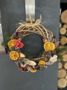 wianek bożonarodzeniowy naturalny