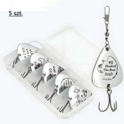 Błystki wędkarskie 5 szt. komplet.