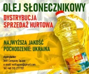 Olej słonecznikowy 1 Litr rafinowany 