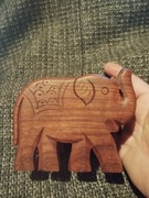 Figurki słoni  4 sztuki 